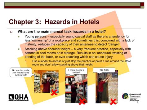 hazards in hotel